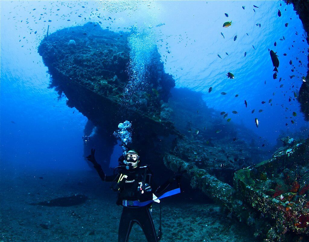 Japanese Shipwreck, Bali