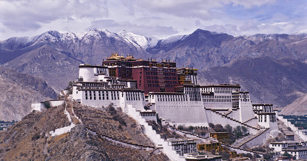 Historical Potala Palace, Lhasa
