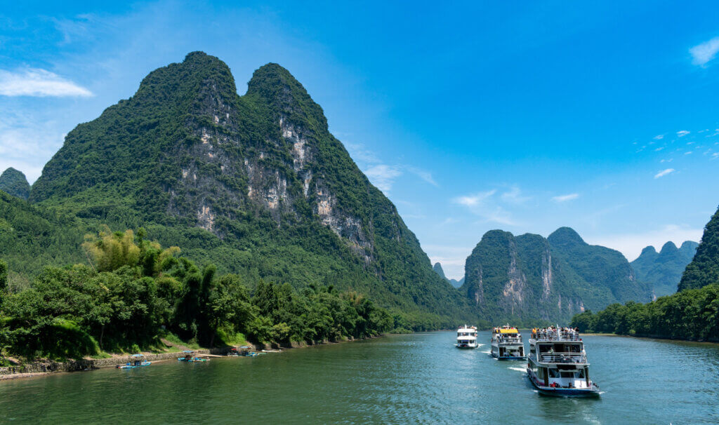 Stunning Landscapes around Li River, Guilin