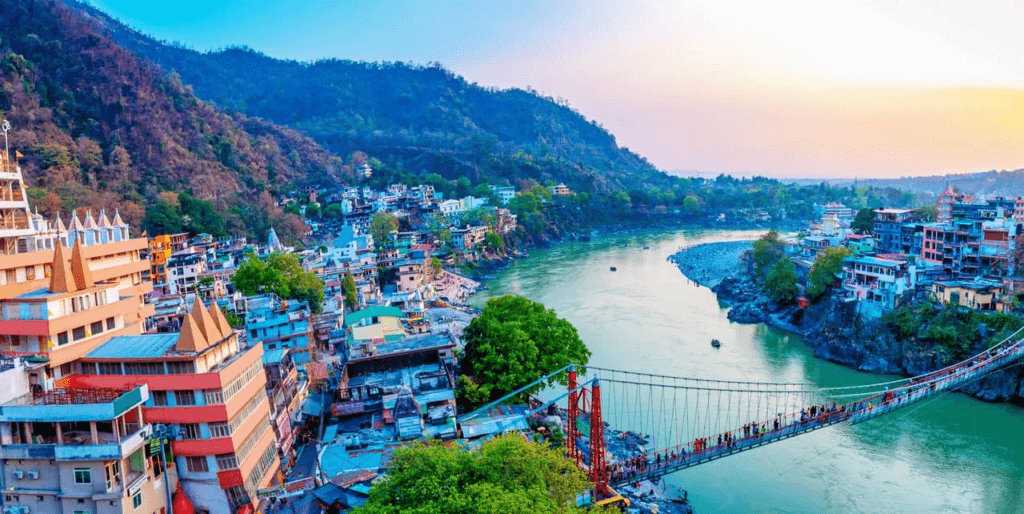 Ganges river in Rishikeh, UttaraKhand