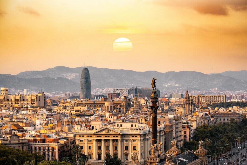 Barcelona - Aerial view